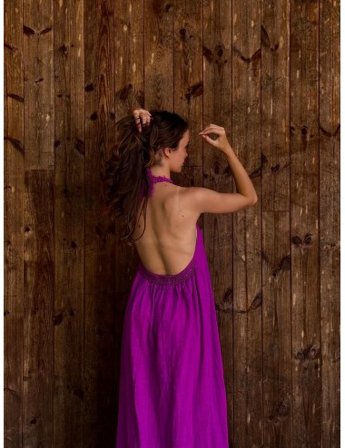 ROBE JAZON MAUVE