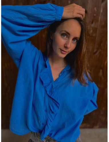 CHEMISIER JOULION BLEU