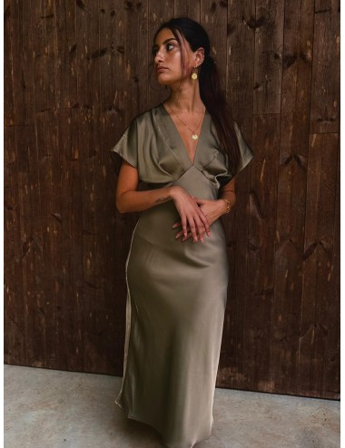 ROBE YVIANE KAKI