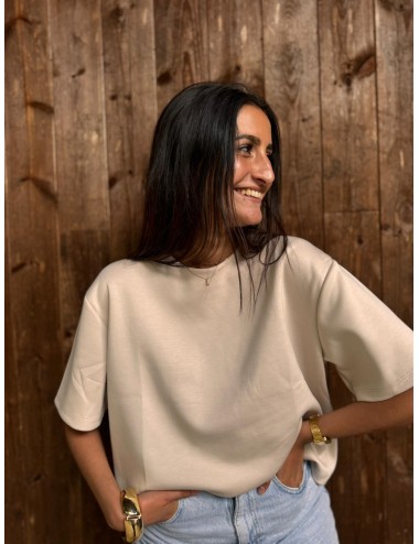 T-SHIRT JULIOS BEIGE