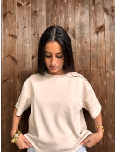 T-SHIRT JULIOS BEIGE