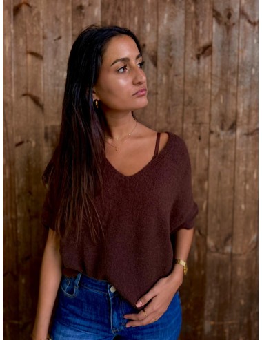 PULL SALOME CHOCO