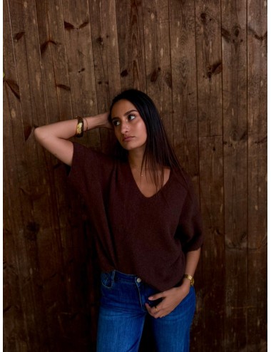 PULL SALOME CHOCO