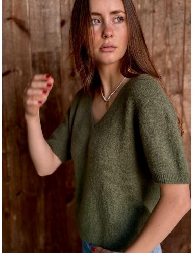PULL YVRESSE KAKI