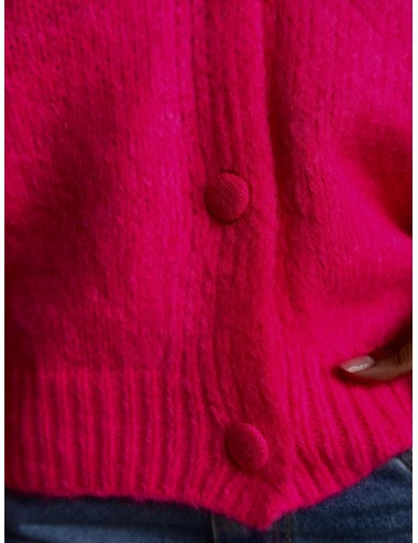 GILET SARIAN FUCHSIA