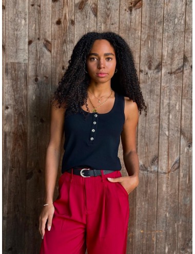 TOP LOULIA NOIR