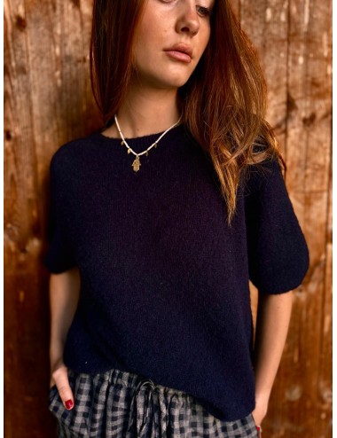 PULL STIP NOIR