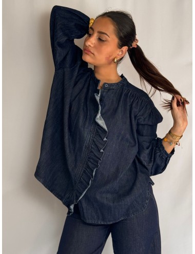 CHEMISIER JEFFREY BLEU JEANS