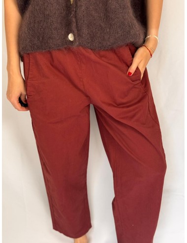 PANTALON JUSSOR TERRA COTTA