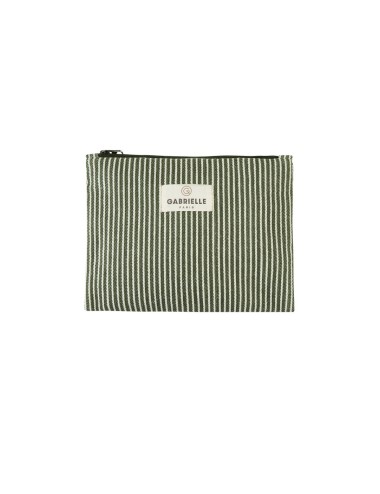 POCHETTE RAYURE 20 X 15 CM