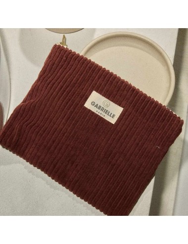 POCHETTE VELOUR 20 X 16 CM
