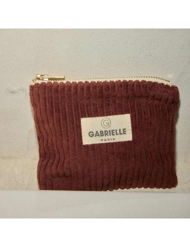 PETITE POCHETTE VELOUR 13 X 10 CM
