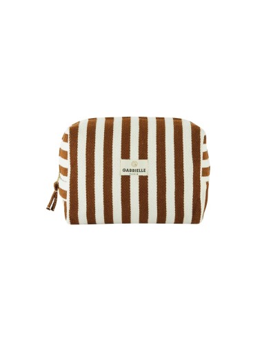 TROUSSE RAYURE MOKA 15 X 22 X 10 CM