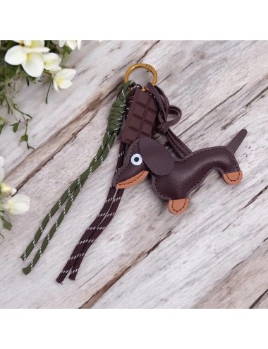 PORTE CLE CHIEN & CHOCOLAT
