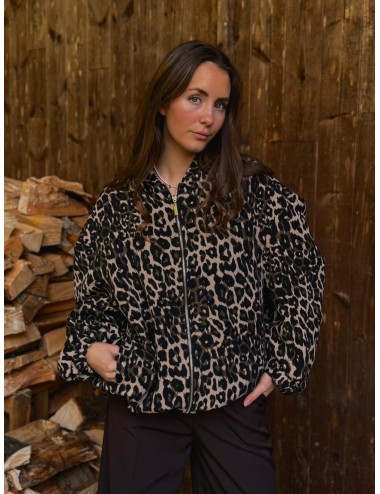 VESTE JORTIS LEOPARD