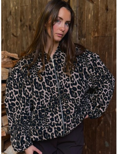 VESTE JORTIS LEOPARD