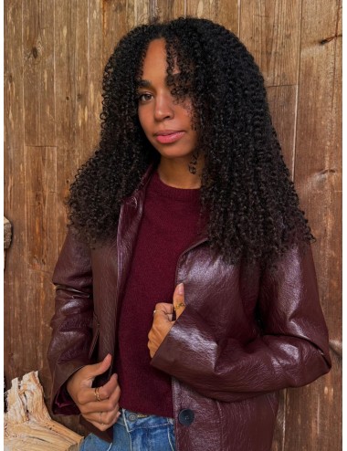 VESTE ANTOLE BORDEAUX