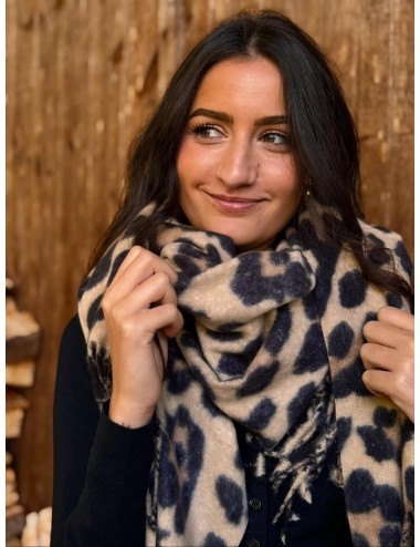 ÉCHARPE LÉOPARD