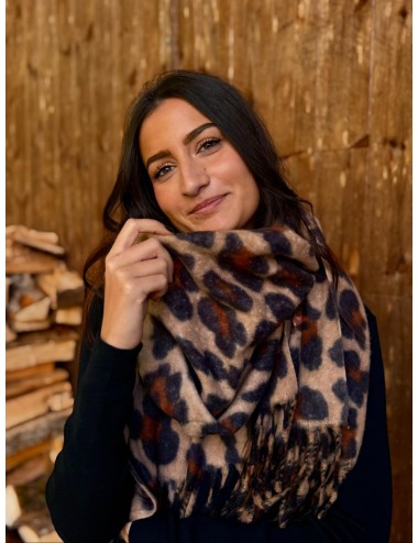 ÉCHARPE LÉOPARD
