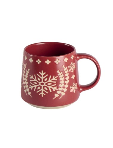 MUG MOTIFS ROUGE