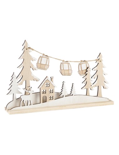 DECOR SAPINS TELEPHERIQUE