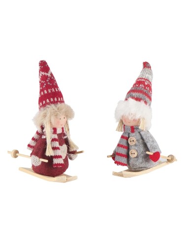 LUTIN SKIEUR 2 PC