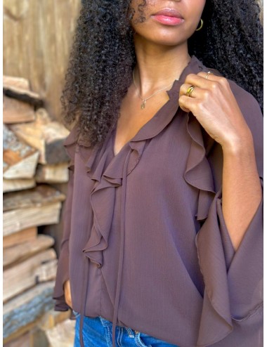 CHEMISIER SAVANAH CHOCO