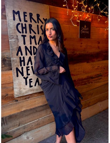 ROBE STARMANIA NOIRE