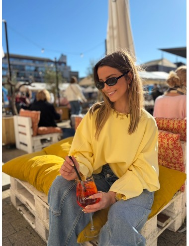 SWEAT JEMOSSE JAUNE