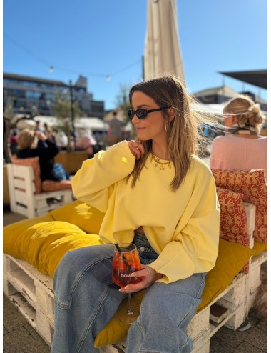 SWEAT JEMOSSE JAUNE