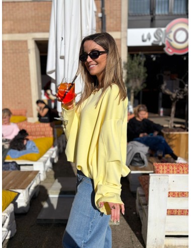SWEAT JEMOSSE JAUNE