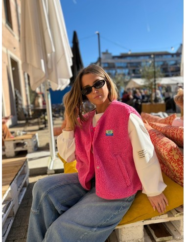 GILET JARZANE FUCHSIA