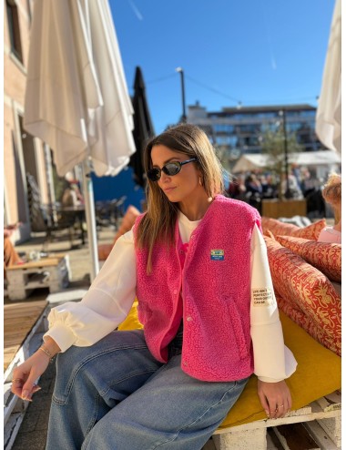 GILET JARZANE FUCHSIA