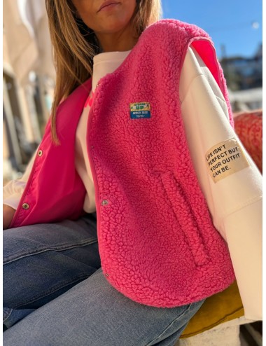 GILET JARZANE FUCHSIA