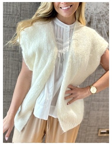 GILET BOLIAM ÉCRU