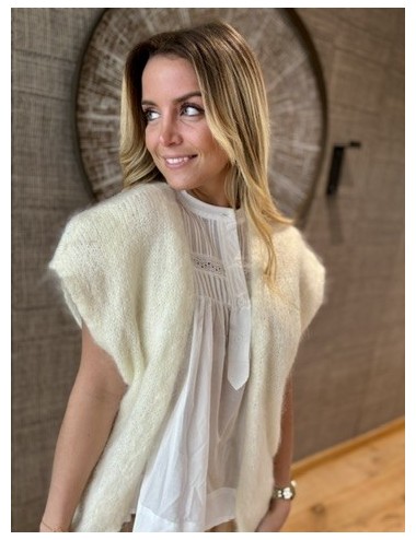 GILET BOLIAM ÉCRU