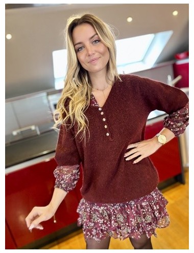 PULL STARIUM BORDEAUX