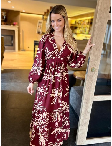ROBE LERVOW BORDEAUX